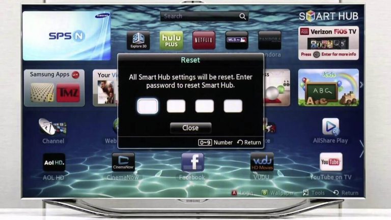 Samsung-Smart-TV-Hub-lcdتعمیرات-تلویزیون-LCD